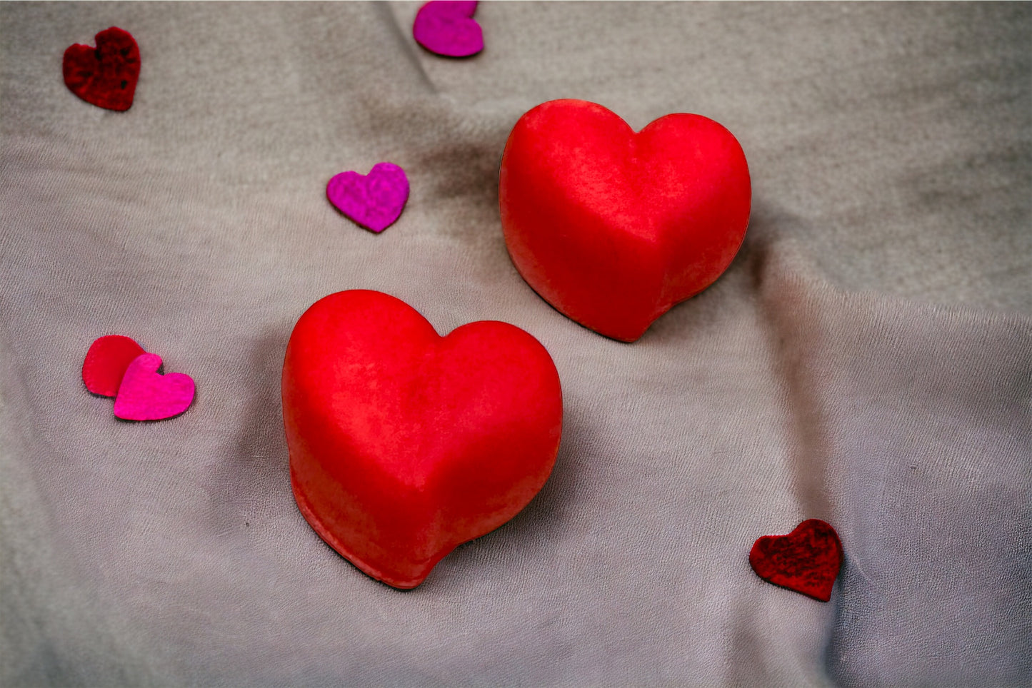 Love heart wax melts