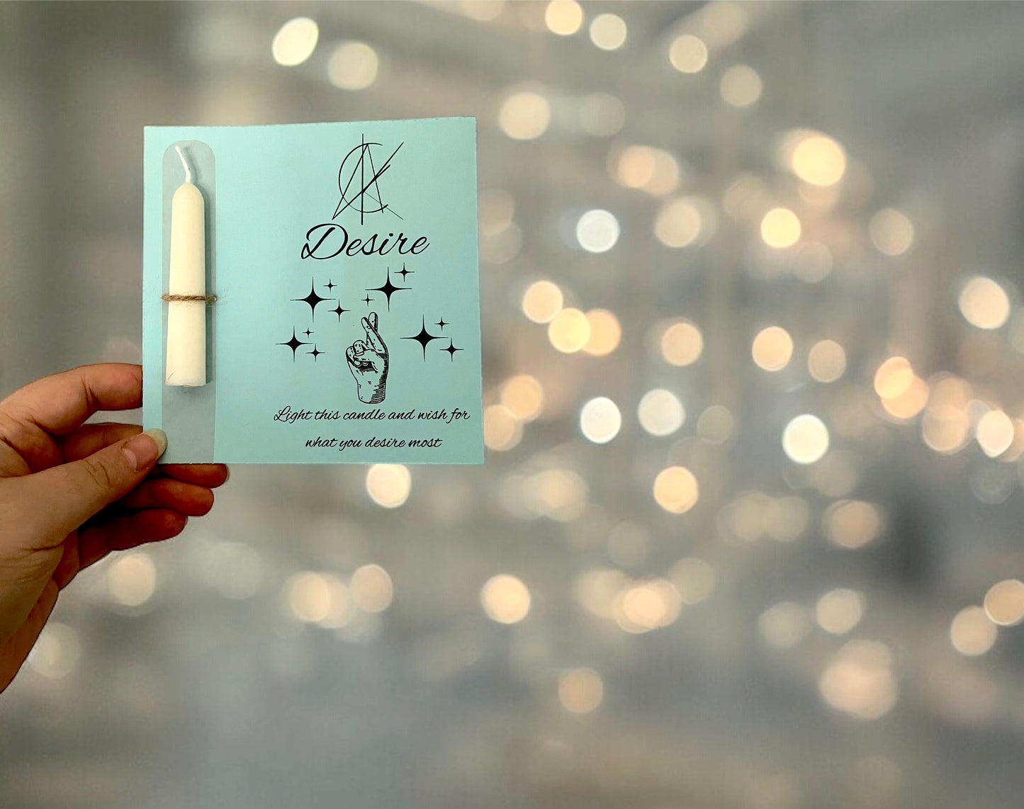 DESIRE - Handmade wish candle