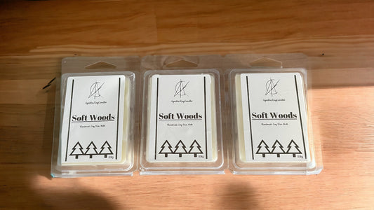 Soft Woods scented Wax Melts