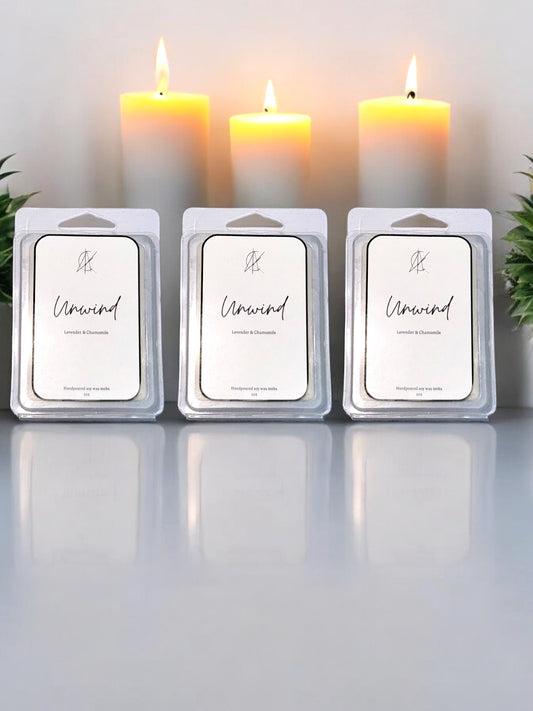 Unwind wax melts